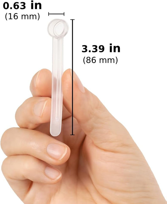 1/8 teaspoon scoop (1/8 teaspoon measuring spoon) plastic | FitPowders (5, Clear)