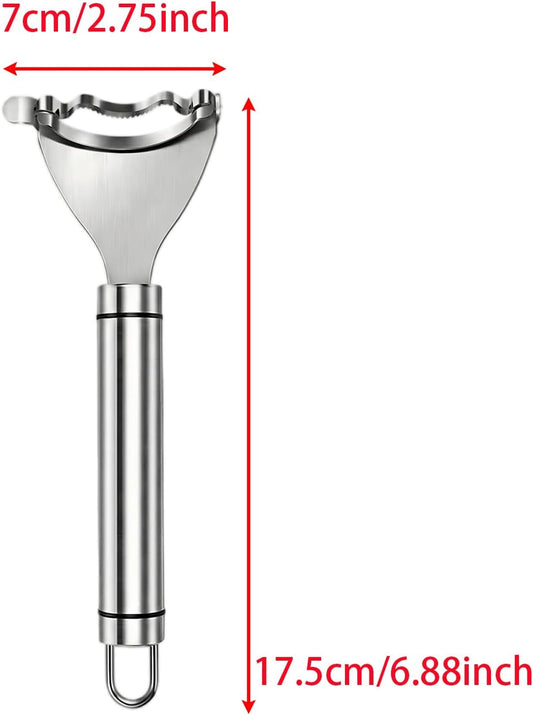 1pcs Stainless Steel Corn Cutter, Multifunctional Corn Peeler Thresher, Manual Corn Remover Tool for Kitchen, Home, Restaurant