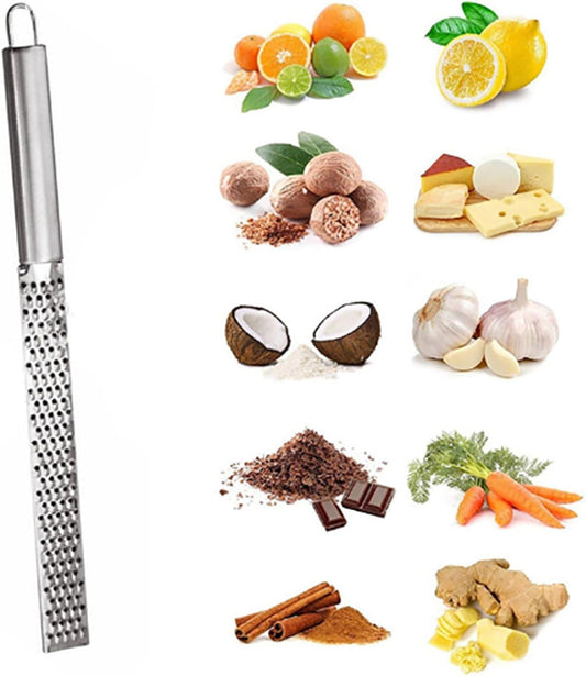 Stainless Steel 3-in-1 Zesters, Fruit, Vegetable & Potato Grater - Dual Blades BLC116-01