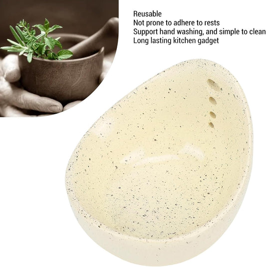 2PCS Resin Herbs Stripper Bowl, Handmade Herbs Peeling Bowl with Multi Size Holes, Kitchen Herbs Leaf Stripping Tool for Separating Leaves and Stems, 2.6x2.4x2.1in