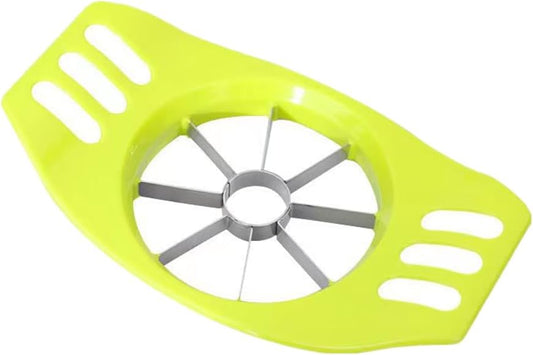 1 PCS Apple Cutter Professional Apple Slicer Apple Corer Tool Stainless Steel Fruit Corer Apple Cutter Slicer for Kitchen,Fruits,Vegetables(Green）