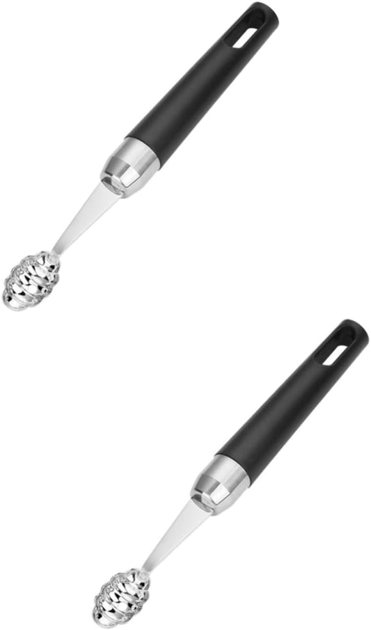 MAGICLULU 2pcs Candy Scoop Melon Baller Grip Handle for Fruit Ball Scoop Fruit Ball Spoon Melon Spoon Eating Tool