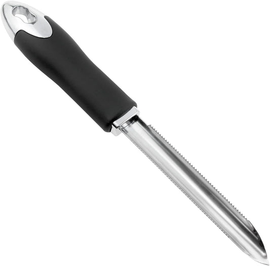 Yocimango-Rugged stainless steel melon core Extractor Pepper corer with tooth Suitable for removing fruit melon vegetable core extractor, easy to use, good kitchen helper -1pcs