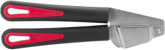 Westmark Gallant Plus 29392270 Garlic Press with Two Press Inserts: Fine and Coarse, Plastic/Stainless Steel, Black/Red/Silver
