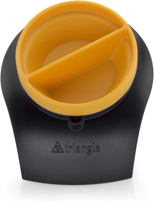 triangle Endless Spiral Cutter - Compact Stainless Steel Spiralizing Tool for Vegetable Ribbons & Noodles - Dishwasher Safe