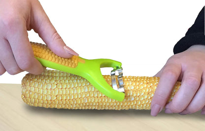 R&M Corn Stripper, Corn Peeler with Stainless Steel Blade. Quickly and Easily Remove Corn from the Cob