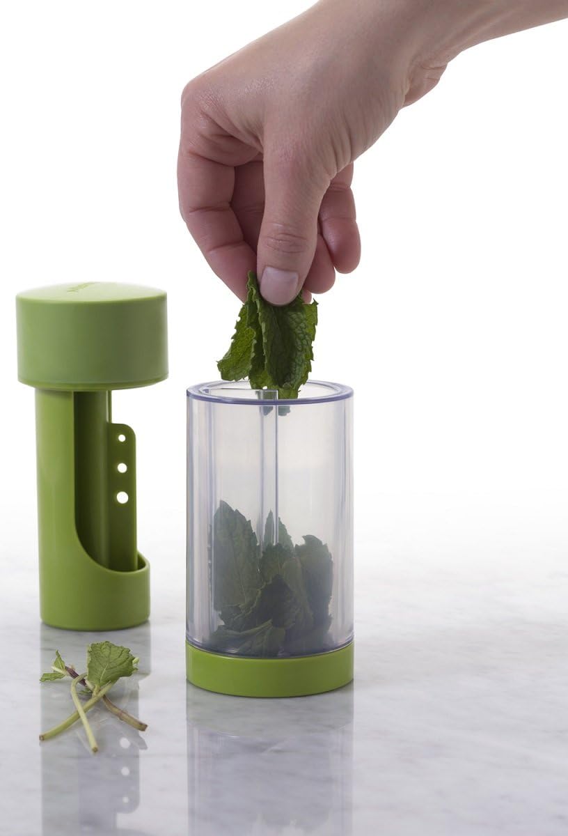 Microplane Herb Grinder and Leaf Stripper Seasoning Herb Mill (Stainless Steel)
