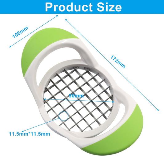 1 Pack Potato Fries Cutter - 304 Stainless Steel Handheld French Fry Slicer for Effortlessly Cut Potatoes, Carrots, Cucumbers & More