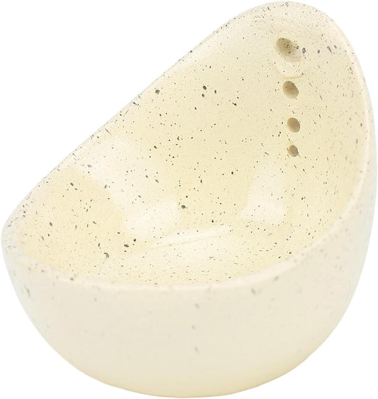 2PCS Resin Herbs Stripper Bowl, Handmade Herbs Peeling Bowl with Multi Size Holes, Kitchen Herbs Leaf Stripping Tool for Separating Leaves and Stems, 2.6x2.4x2.1in