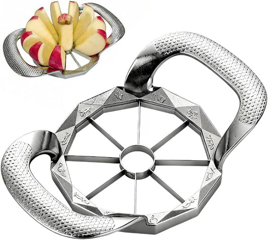2026 New Stainless Steel Apple Corer Slicer, 8/12 Sharp Blades, Easy to Use & Time-Saving for Home Kitchen Fruit Prep (8 Blade)