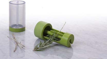 Microplane Herb Grinder and Leaf Stripper Seasoning Herb Mill (Stainless Steel)