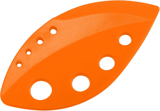Herb Stripper Tool - Herb Leaf Stripper with 8 Holes - Kitchen Herb Stripping Tool - Plastic Greens Stripper for Kale, Cilantro, Thyme, Chard, Basil, Rosemary