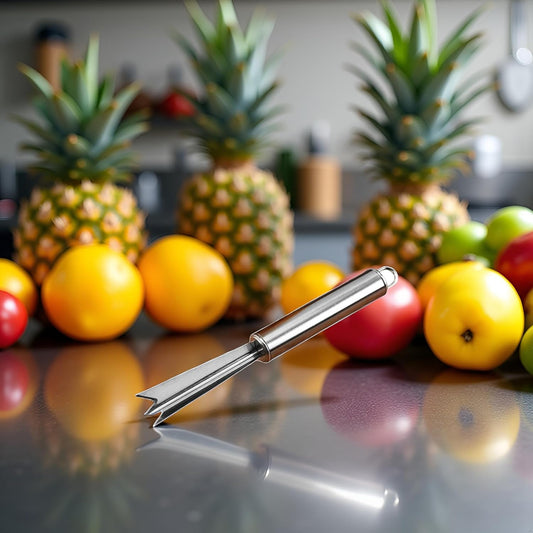 Pineapple Eye Peeler Remover Tool - Multipurpose Clip, V Shape Stainless Steel for Home Kitchen Peeling, Grating and Slicing Tools Peelers