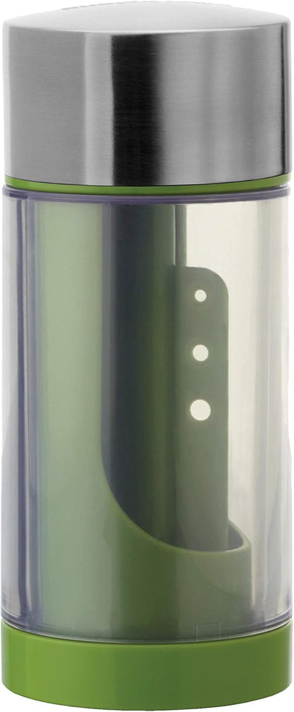 Microplane Herb Grinder and Leaf Stripper Seasoning Herb Mill (Stainless Steel)