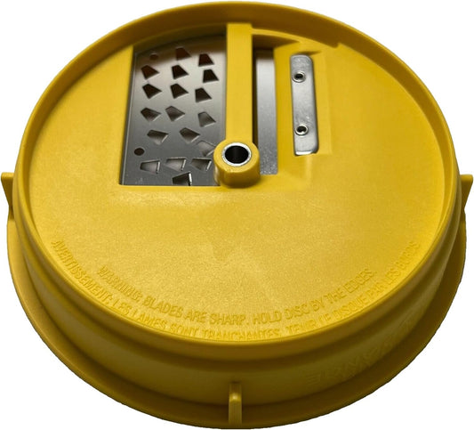 Yellow Angel Hair Blade Disc for Ninja NN310 NN310A NN310BL NN310BRN NN310Q NN310QBL NN310QR NN310R Precision Processor with Auto-Spiralizer