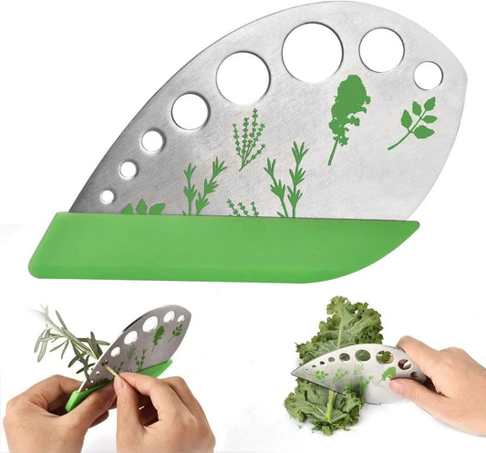 Stainless Steel Herb Stripper and Chopper