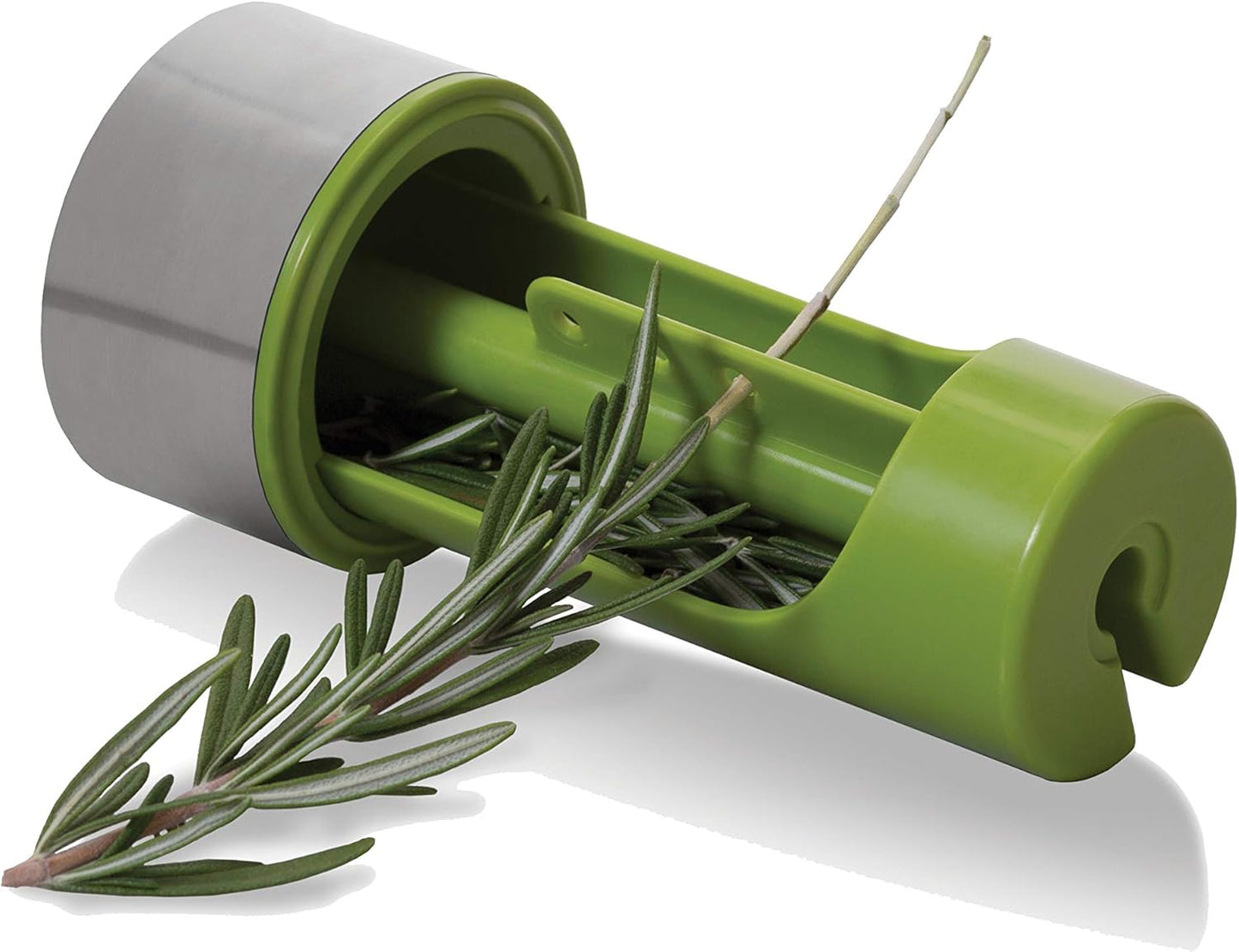 Microplane Herb Grinder and Leaf Stripper Seasoning Herb Mill (Stainless Steel)