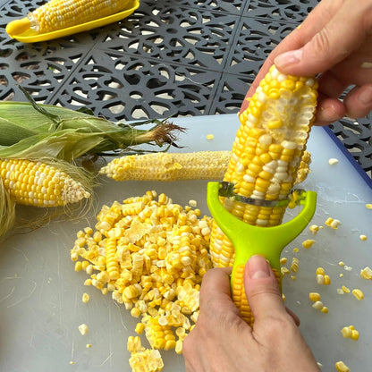 R&M Corn Stripper, Corn Peeler with Stainless Steel Blade. Quickly and Easily Remove Corn from the Cob