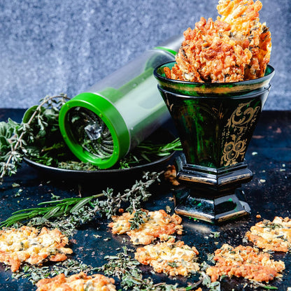 Microplane Herb Grinder and Leaf Stripper Seasoning Herb Mill (Stainless Steel)